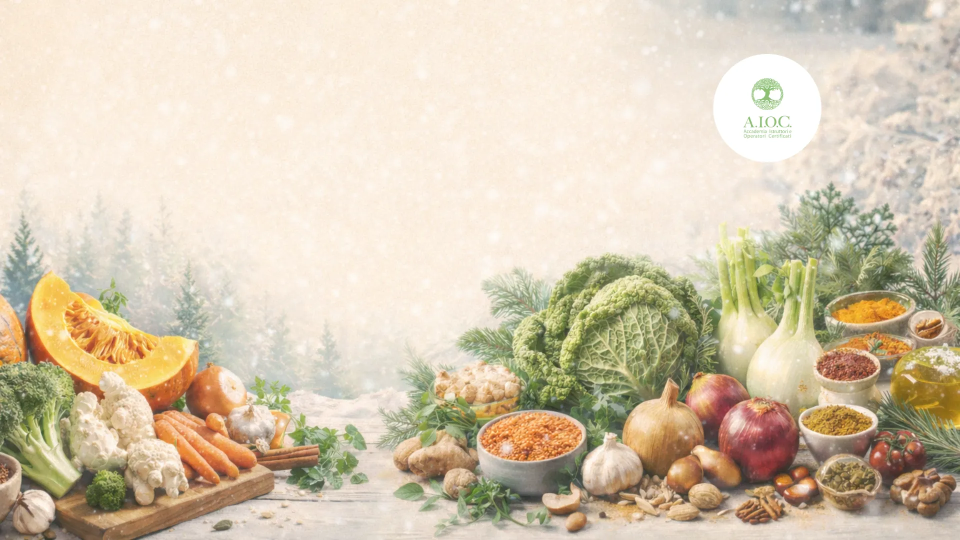 Alimentazione olistica in inverno: i cibi stagionali per nutrire corpo e mente