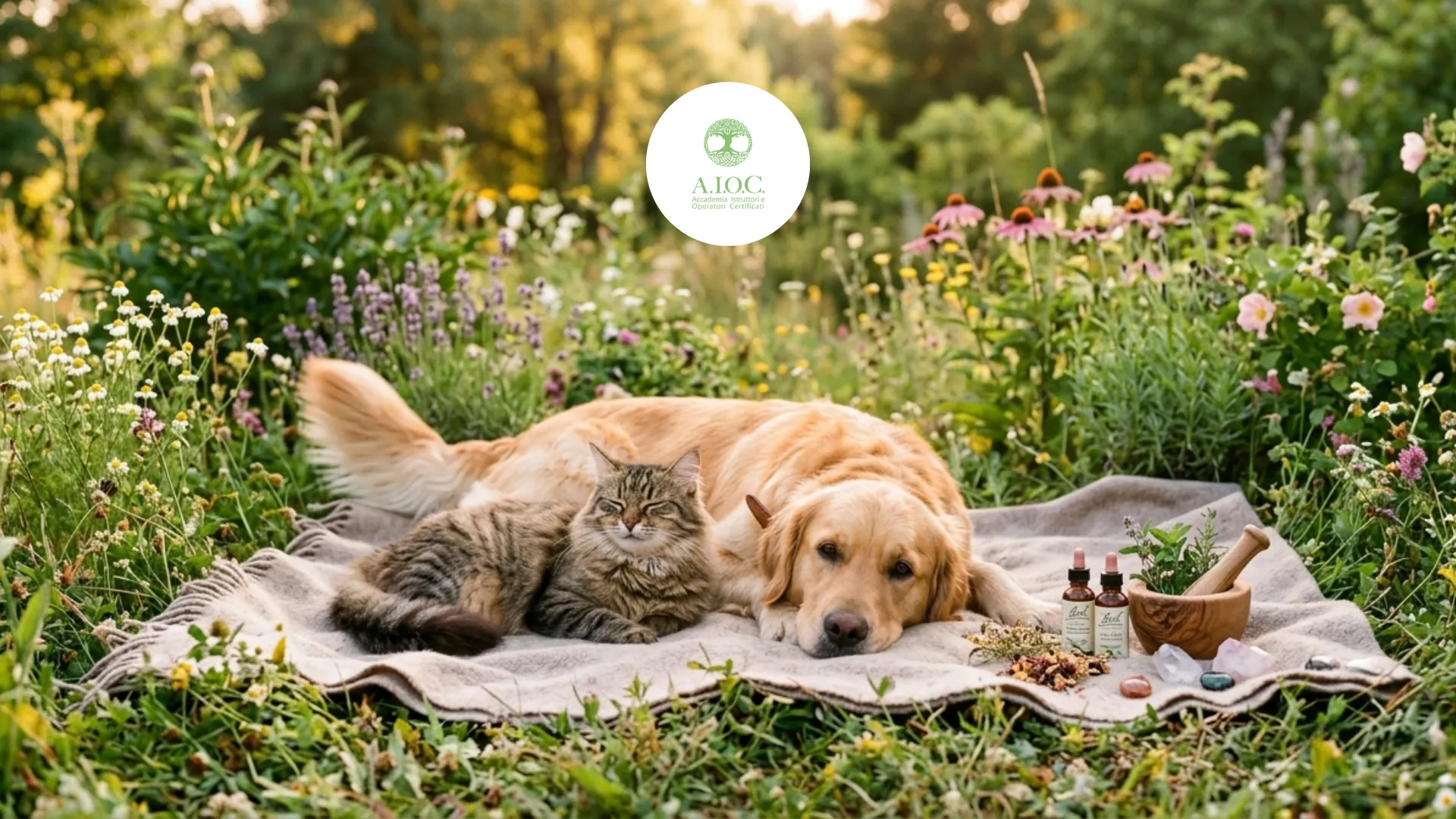 Benessere energetico degli animali domestici: floriterapia e naturopatia per equilibrio, comportamento e salute